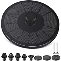 Fuente Solar para Estanque- Winzwon 2.2W Fuente Solar Bomba Bomba de Agua Solar- Solar Fuente con 7 Boquillas Muy…